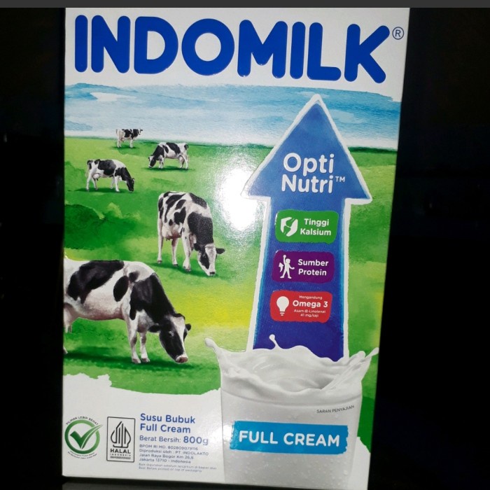 

Susu Bubuk Indomilk Plain Full Cream 800 Gr