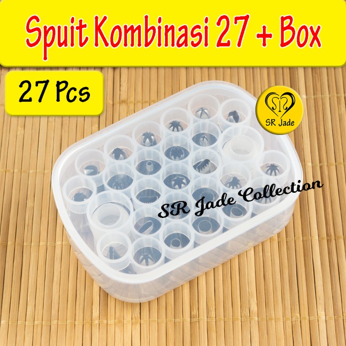 

Spuit Kue Import Set 27 Spuite Butter Cream Alat Penghias Dekorasi Kue