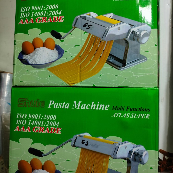 

✅Ready Gilingan Mie Molen Kulit Pastel Ampia Weston Atlas Pasta Maker Manual Berkualitas