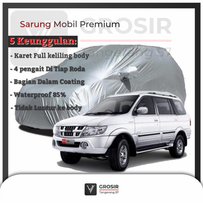 Body Cover Mobil Panther Kapsul Touring Kotak - Penutup Mobil Panther Best