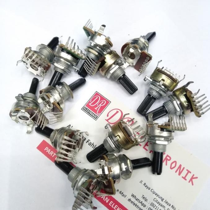 Update Potensio ORI tape politron Polytron nonCT non CT 50K 6 kaki pin ulir dre3 dijamin