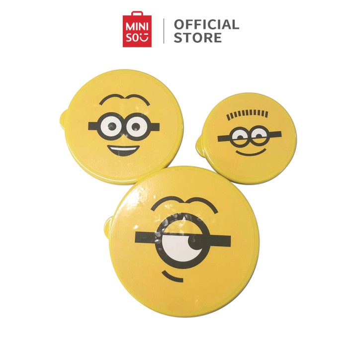 Terbaru Miniso Minions Kotak Penyimpanan Food Container Box Makanan Box
