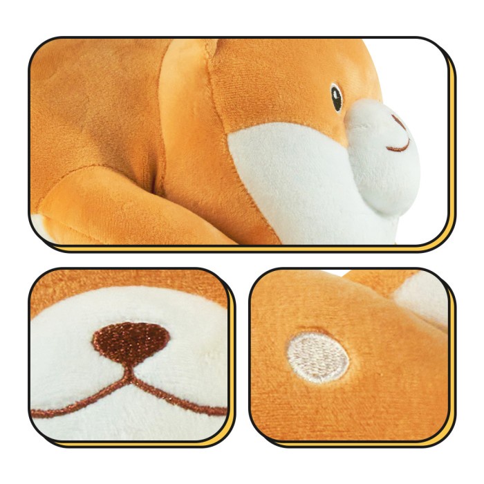 Terbaru Miniso Mainan Mewah Seri Lying Shiba Bantal Boneka Boneka Mewah Boneka