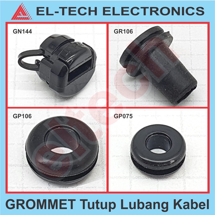 

TERLARIS Karet Bungkus Tutup Lubang Kabel Power Cable Clip Klip Grommet Box