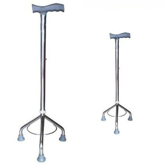 Tongkat Jalan Stainless Kaki 3/Tongkat Jalan Orang Tua/Tongkat Jalan