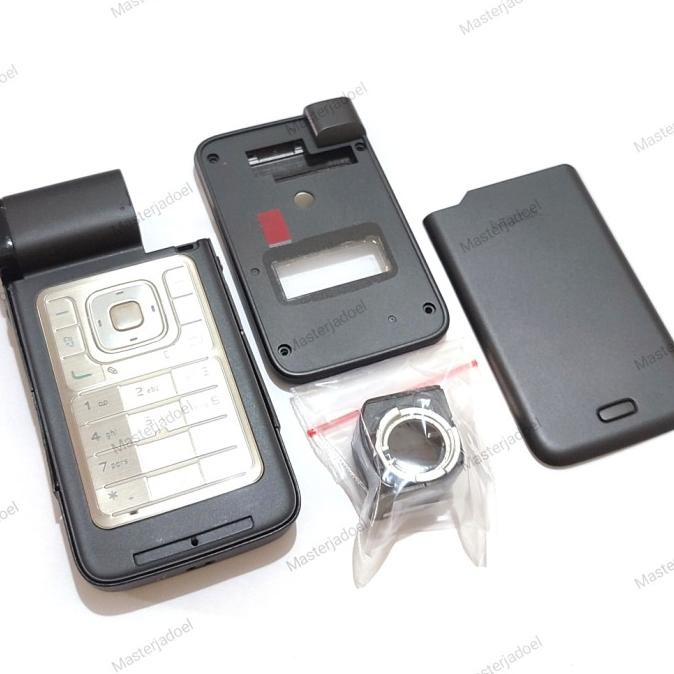 (MAJA) CASING NOKIA N93I BLACK ORIGINAL CABUTAN PLUS FLEXIBLE KEYPAD.