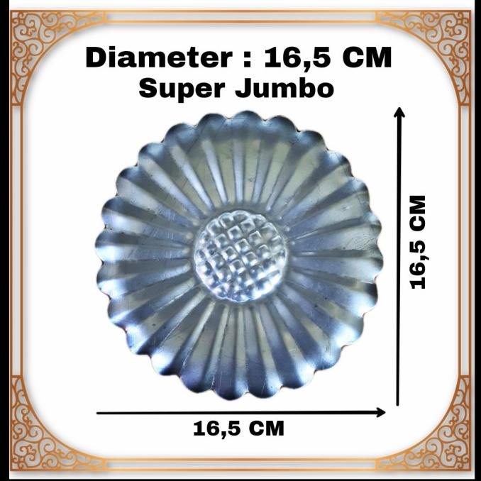 Best Ornamen Pagar Model Bunga Matahari Super Jumbo Plat Besi