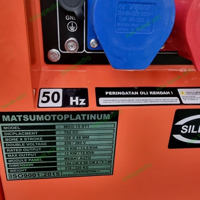 Genset Silent 15 Kva 3 Phase Berkualitas Limited Edition