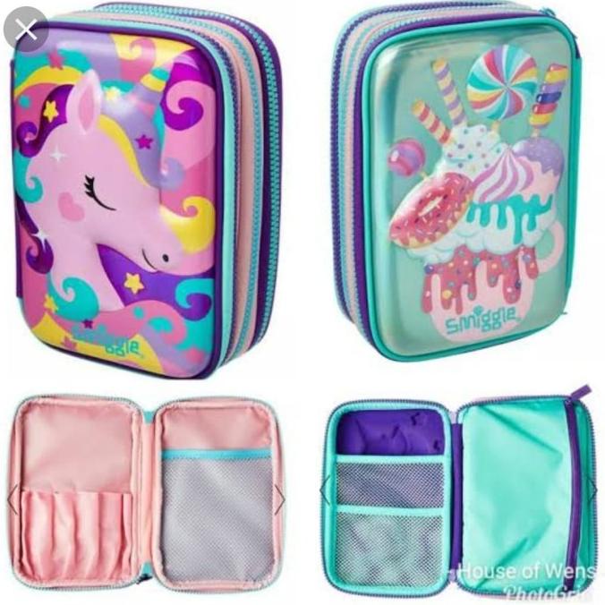 

Smiggle Hip Hardtop Triple Up Pencil Case - Tempat Pensil Smiggle Berkualitas