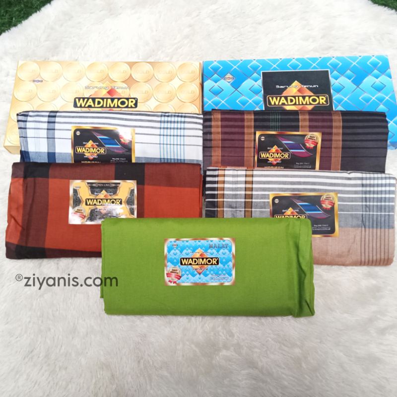 Sarung Wadimor | Sarung Salur/ Polos/ Kotak - Kotak