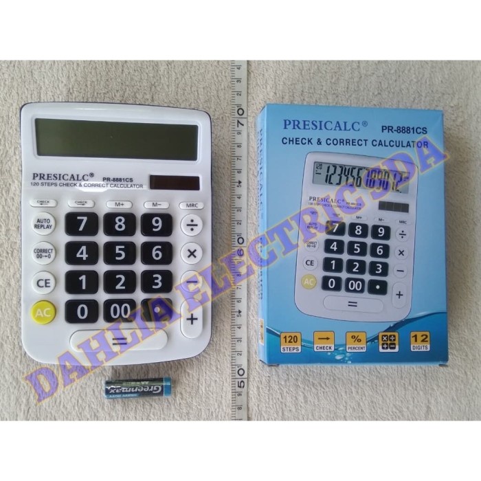 

Kalkulator Presicalc Pr-8881Cs Best