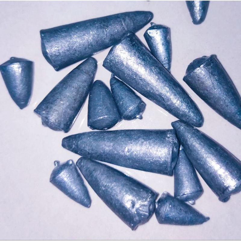 Timah Model Peluru Timah Pemberat Kail / Timah Pancing