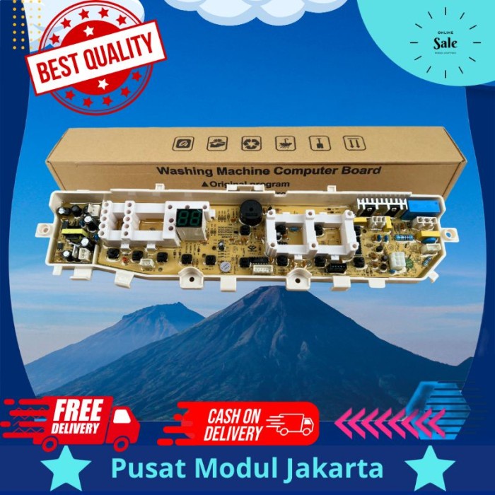 Samsung Wa70H4200Sg / Wa70H4200Sg/Se Modul Pcb Mesin Cuci Diamond Drum