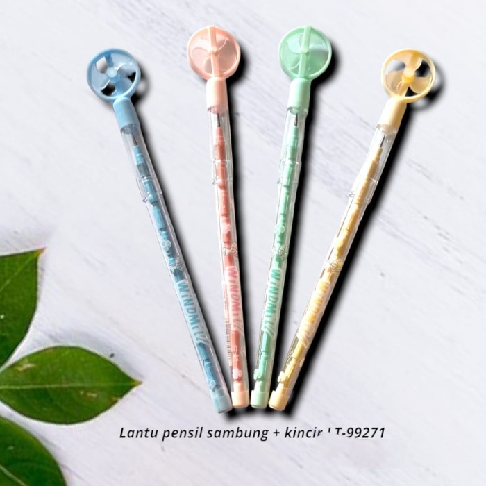 

Gratis Ongkir Pensil Susun Sambung Bensia Lucu Lantu Kincir
