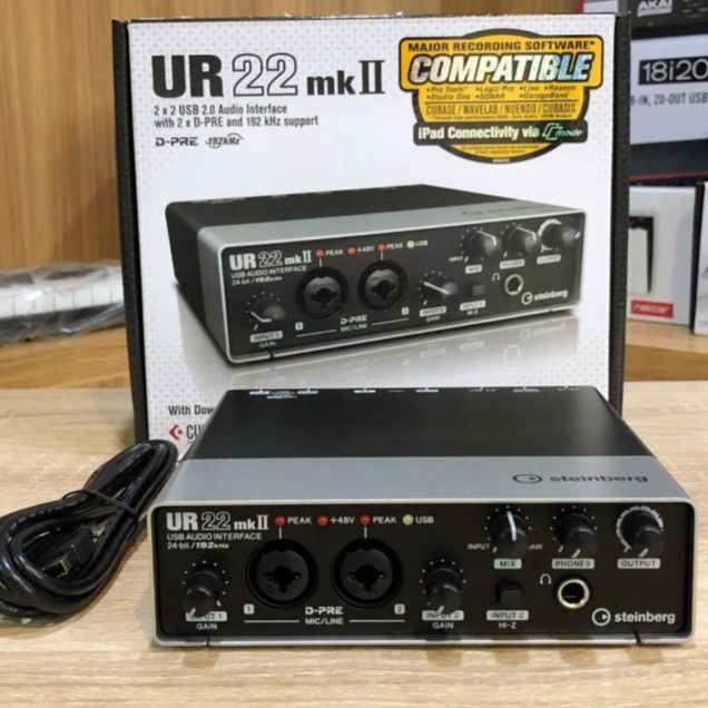 Steinberg UR22 UR 22 MkII Soundcard Recording