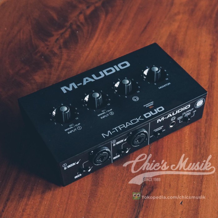 M audio M Track Duo soundcard