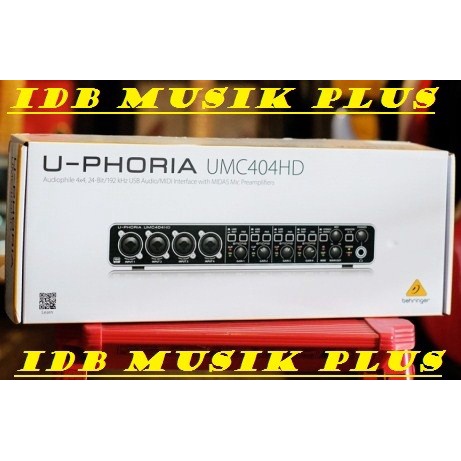 Soundcard Behringer Umc404Hd / Umc 404Hd / Umc 404 Hd Original