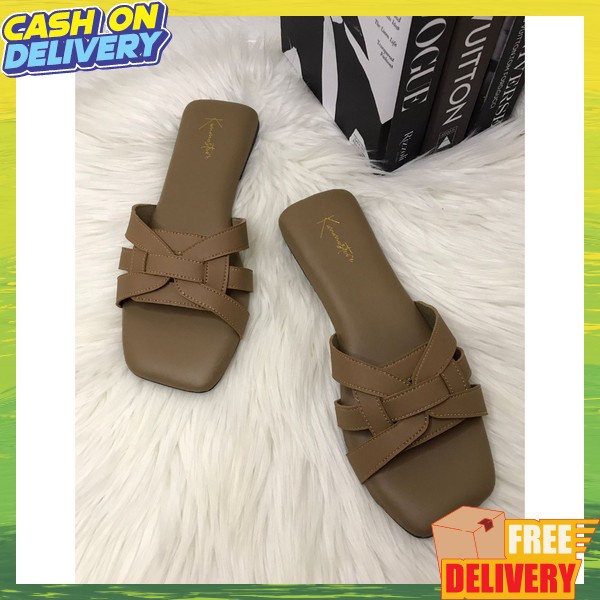 Premium Swndal Sandal Pria Wanita Karet Srendel Jepit Sendal Perempuan Dewasa Sanfal Remaja Cwe Send