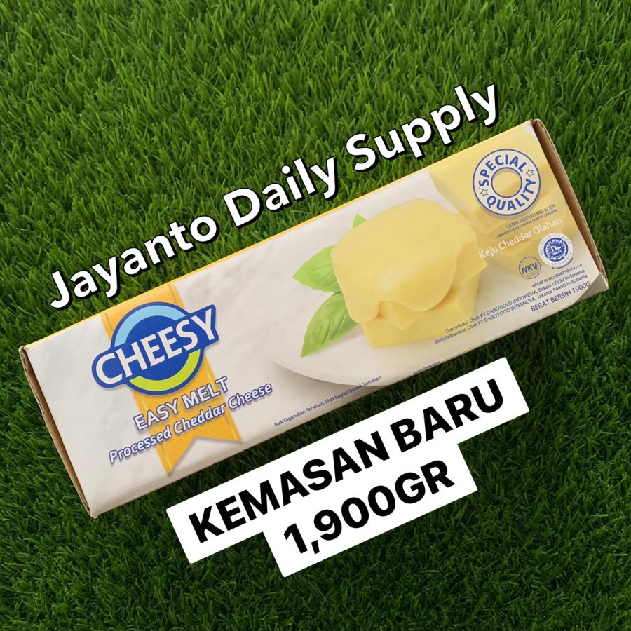 

Cheesy Easy Melt 1,9Kg / Keju Cheddar Mudah Lumer - Halal