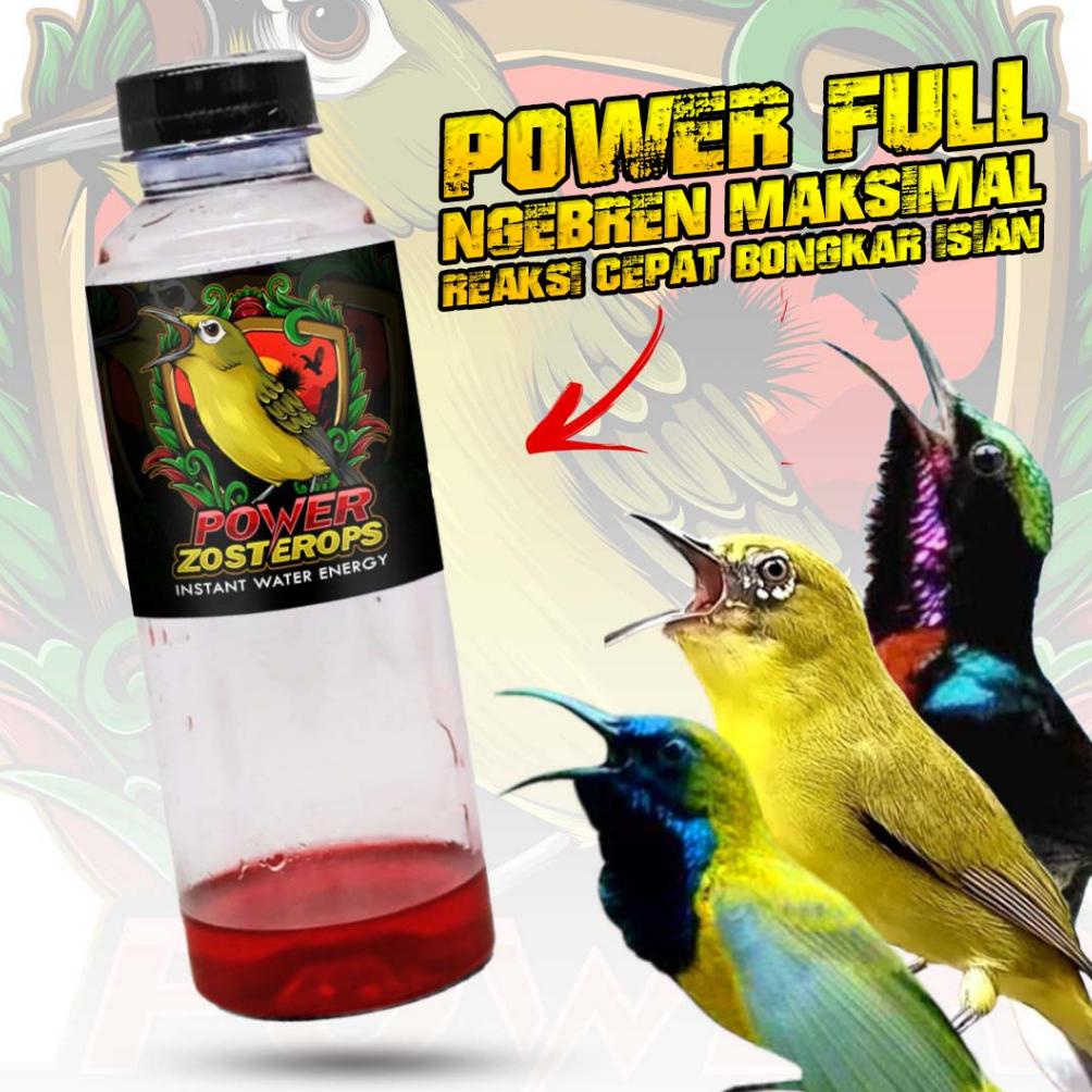 PROMO POWER ZOSTEROPS doping pleci sogon konin instant water energy minuman multivitamin doping buru