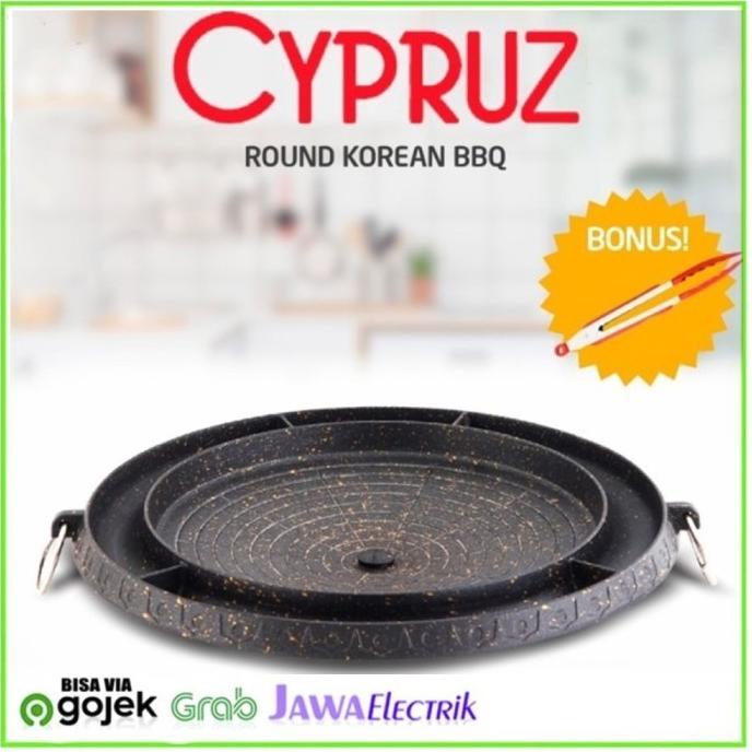 CYPRUZ KOREAN BBQ Panggangan Grill Serbaguna ANTI LENGKET-ORI