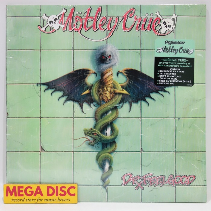 

(MEDI) LP Motley Crue - DR. Feelgood Album Vinyl Piringan Hitam PH