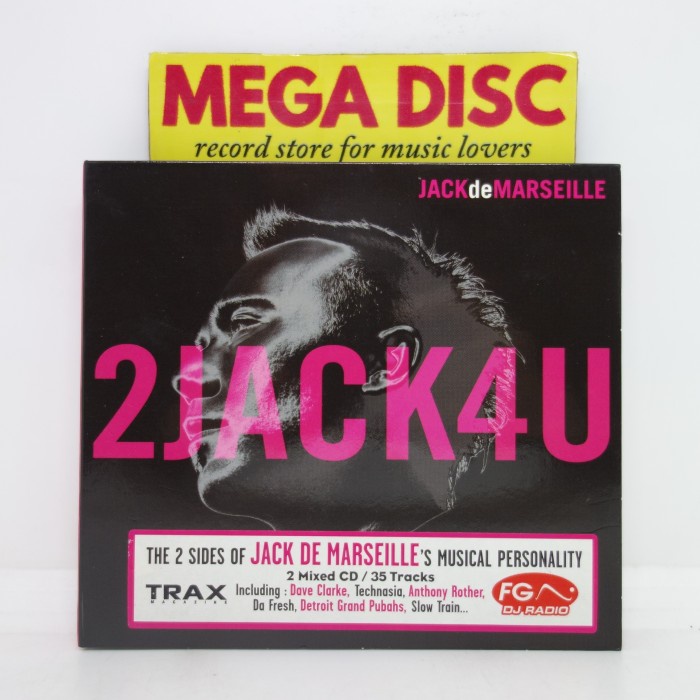 

(MEDI) CD Jack De Marseille â€“ 2Jack4U Album Audio Music 2CD