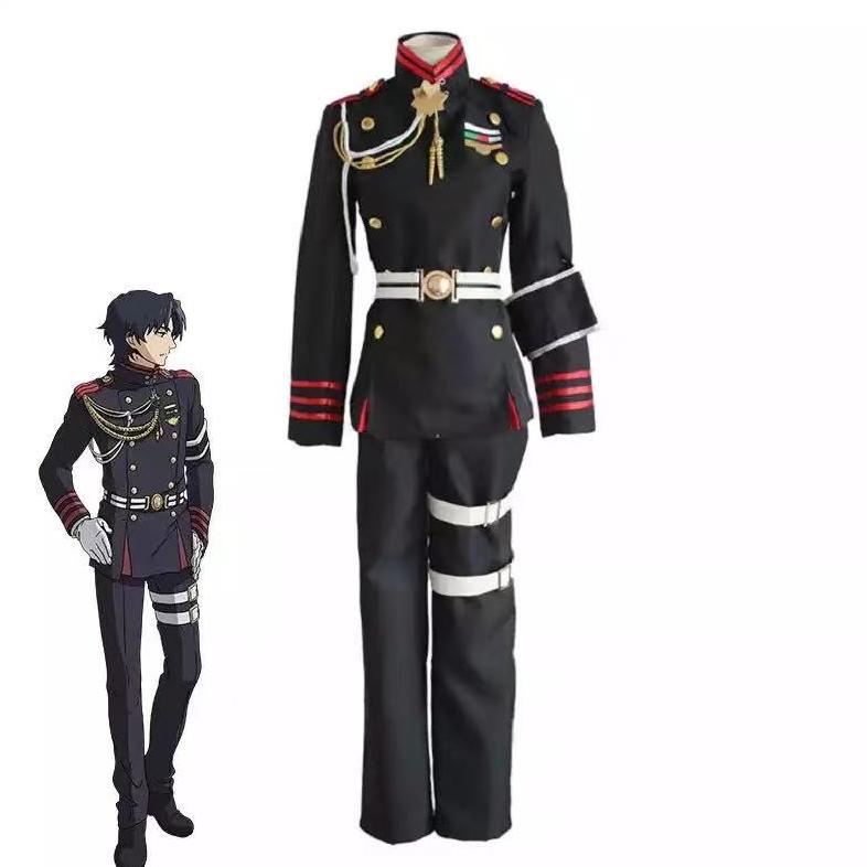 PROMO LARIS Anime Seraph of the end Cosplay Guren Ichinose Cosplay Costume Owari no Seraph Military 