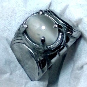 [Baru] Cat Eyes Ceylon Natural Biduri Bulan Mata Kucing Asli Alam Garis Tajam Terbatas