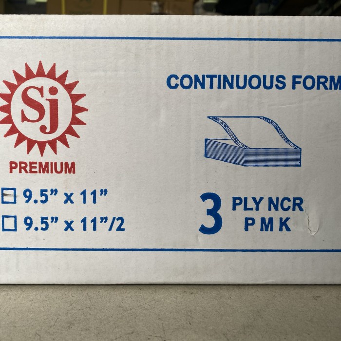 

Terbaru Continuous Form/ Kertas Komputer Sj 91/2X11 3Ply:2 (K3:2) Promo Terlaris