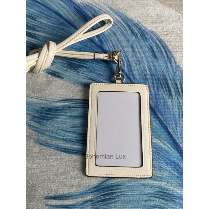 

COCH LANYARD ID NAME TAG CARD HOLDER IN WHITE