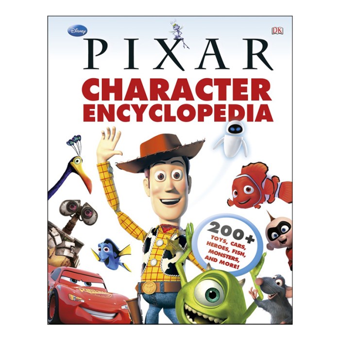 [COD] Dk Disney Pixar Character Encyclopedia Hardcover Book - Dk98850 Diskon
