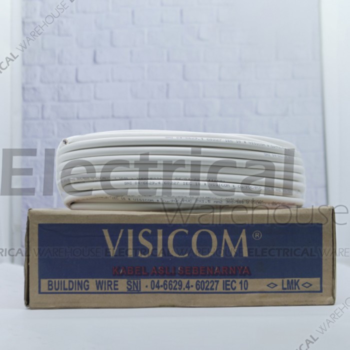 [Ori] Kabel Nym 2X1.5Mm2 Visicom 50 M 2X1.5Mm 2X1.5 2X15Mm 2X15 Sni 50M Berkualitas