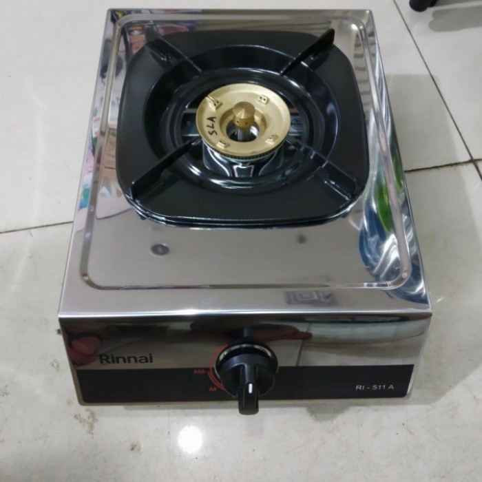 [Ori] Kompor Rinnai Satu Tungku Low Peasure 511A Berkualitas