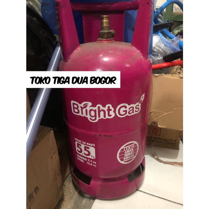 [Ori] Tabung Gas Isi Bright Gas Terbaru