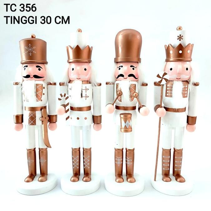 

Patung Nut30Cm Kado Natal Dekor Patung Kayu Nutkraker Murah Berkualitas