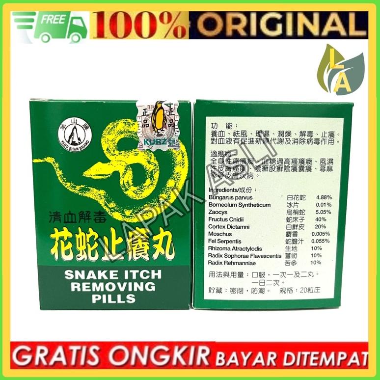 

Flash Sale Snake Itch Removing Pills - Obat Kulit Gatal & Alergi ,.