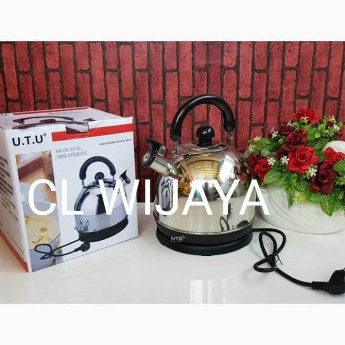 [Ori] Teko Listrik Utu 5 Liter Berkualitas