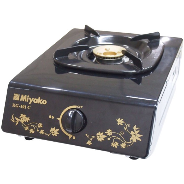 [Ori] Kompor Gas 1 Tungku Miyako Kg 101C  Regulator Selang Miyako Rms 206 Terbaru