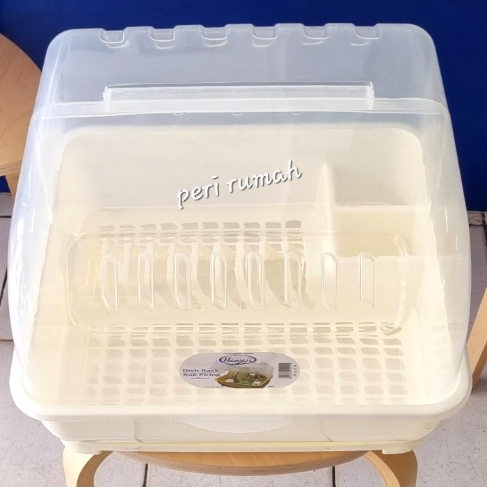 [Ori] Rak Piring Dgn Tutup Orlona Hawaii Diskon
