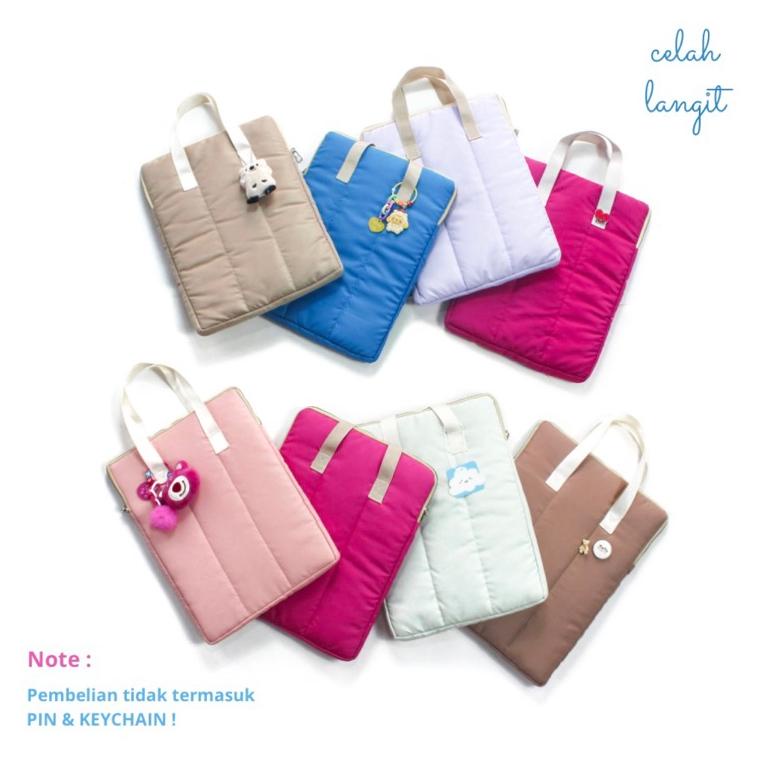 Promo Akhir Tahun Celah Langit Naku Laptop Sleeve Polly Salur L Tas Laptop Sale