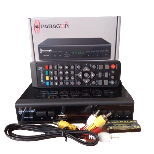 [Original] Set Top Box Paragon Dvb-T2 Paragon Penangkap Tv Digital Receiver Tv Diskon