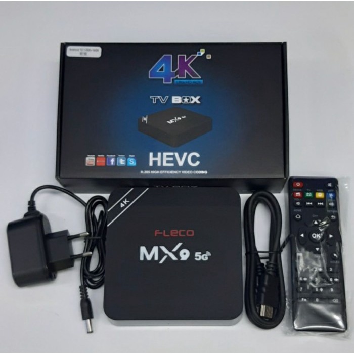 [Original] Tv Box Android Wifi Uhd 4K Fleco Hevc Limited