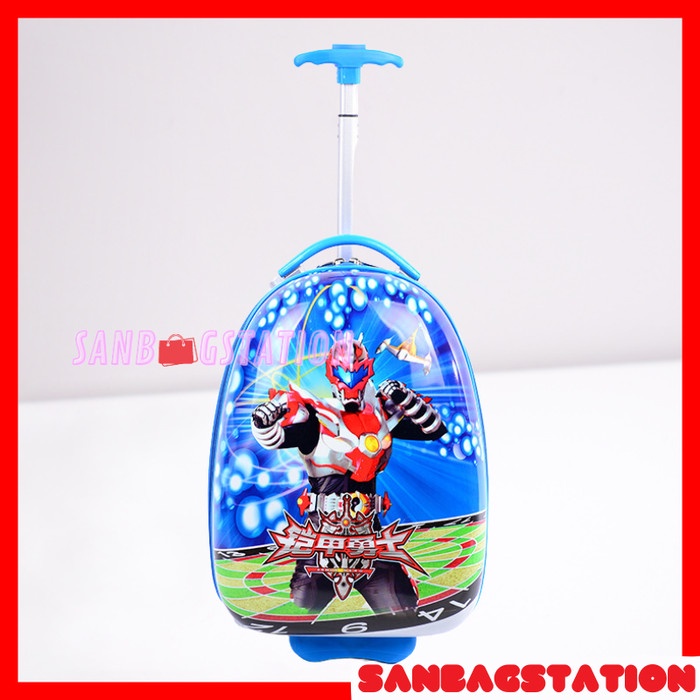 [Original] Tas Sekolah Troly Impor Anak Laki Troli Koper Telur Sd Troli Powranger Limited