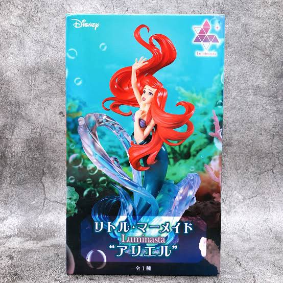 ✅Baru Disney Princess Ariel The Little Mermaid Luminasta Figure Terbatas