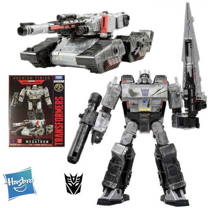 ✅Baru Transformers Wfc Siege Megatron Voyager Class War For Cybertron Hasbro Berkualitas