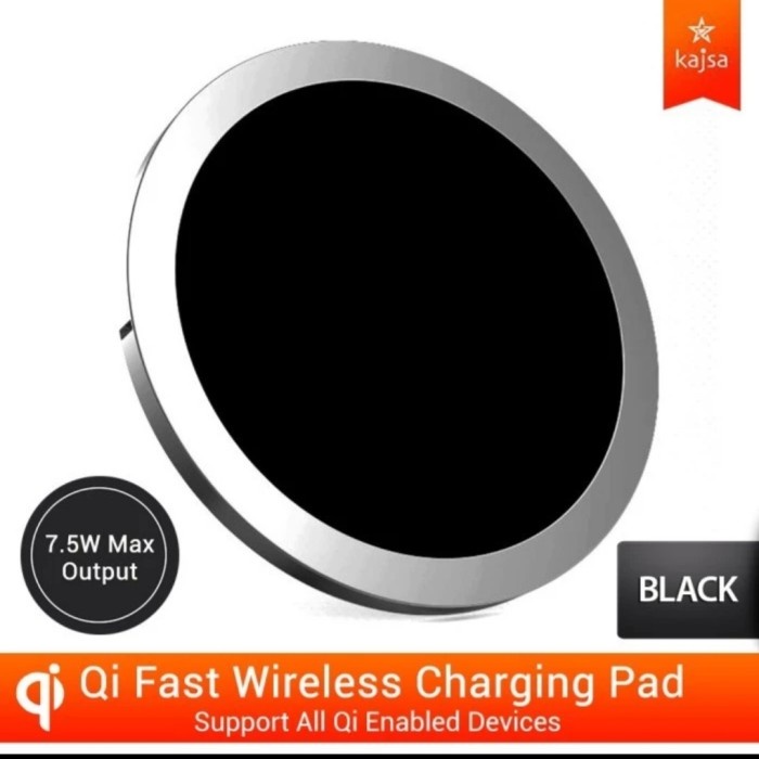 [Original] Wireless Charger Kajsa W6 Qi Fast Wireless  Ibox  Diskon