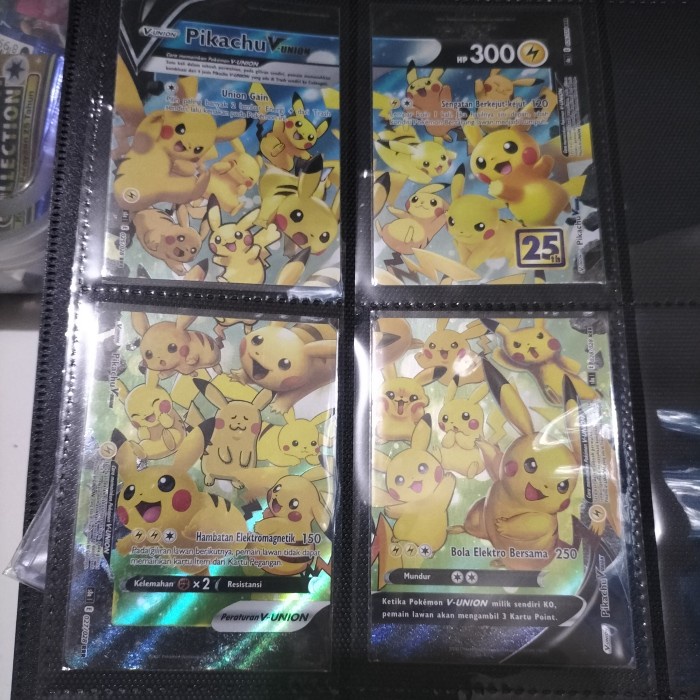 ✅COD Pikachu V Union 25Th Anniversary Pokemon Tcg Indonesia Diskon