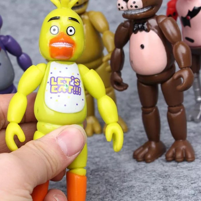 ✅Baru Five Nights At Freddy S Figure Set Freddy Fazbear Terbaru
