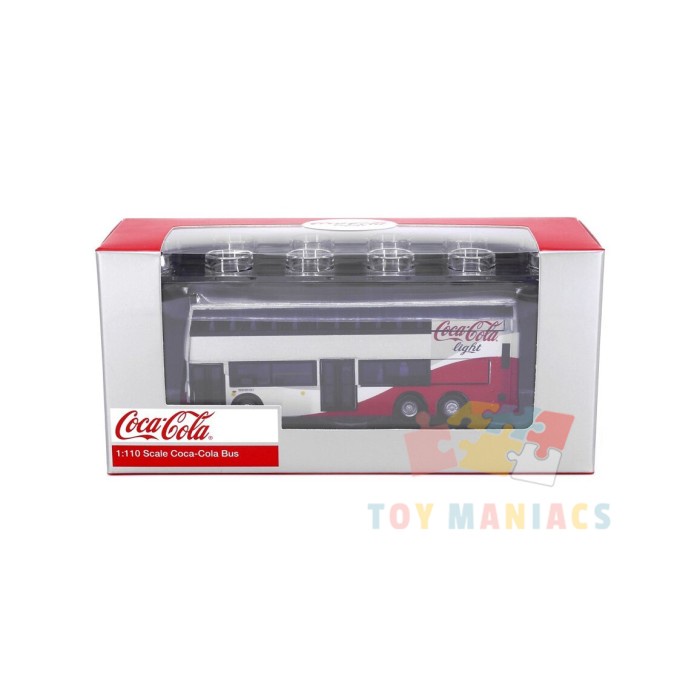 ✅COD Tiny City Die-Cast Model Car - E500 Bus Coca-Cola Coke033 Berkualitas